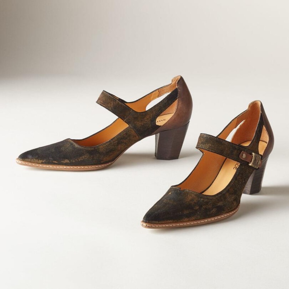 Sundance Everyday Allure Leather Shoes Sz 41